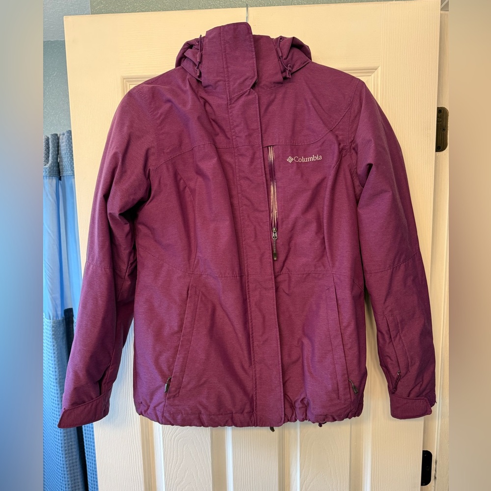 Columbia Purple Ski Coat